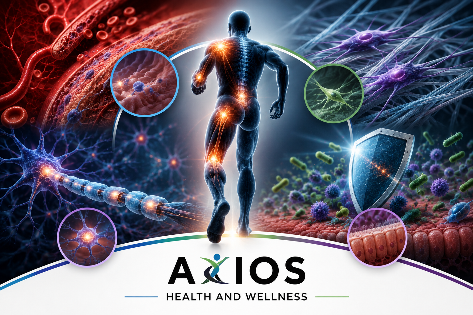 Healing peptides supporting tissue repair, nerve recovery, immune defense, and healing